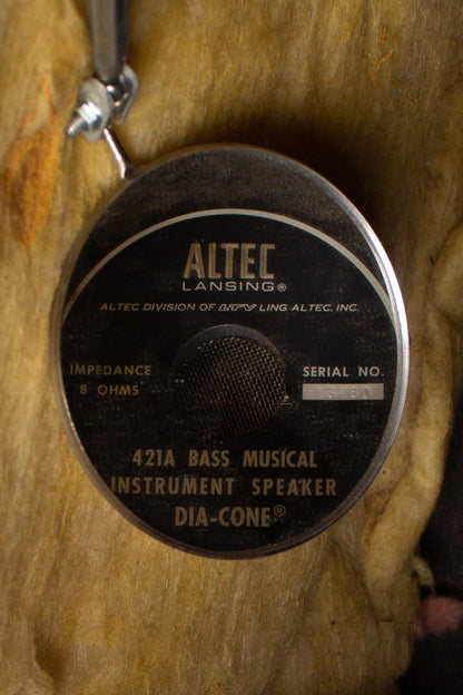 Ampeg B-15 Previously Owned by Steve Knight of Mountain Tube Bass Amplifier (1968)