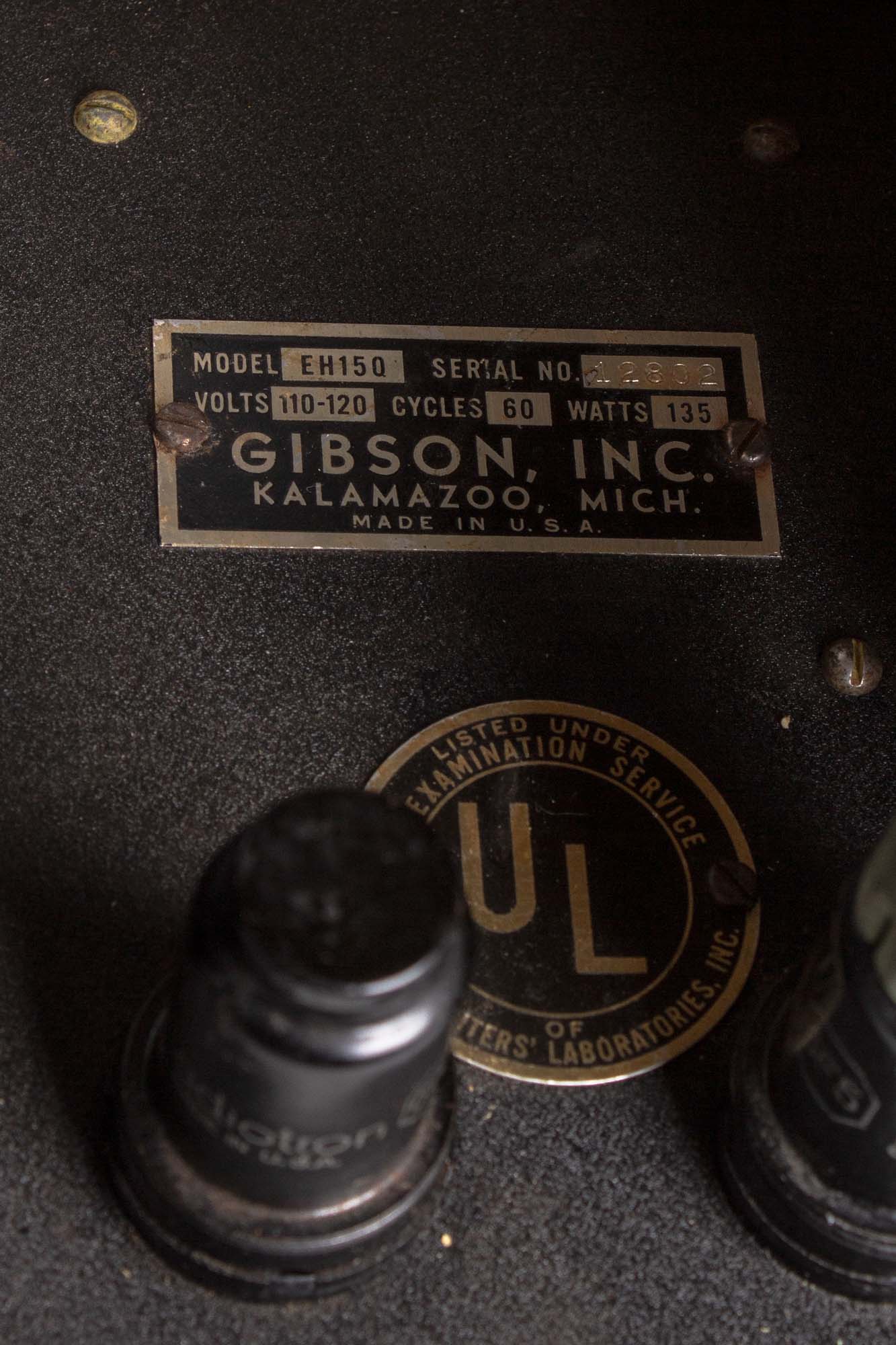 Gibson EH-150 Tube Amplifier (1940)