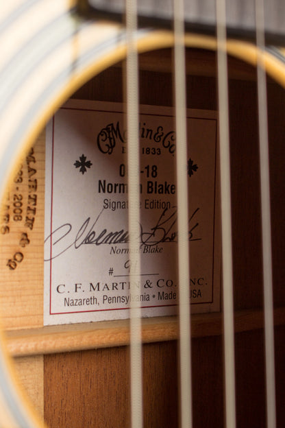 C. F. Martin 000-18 Norman Blake Signature Flat Top Acoustic Guitar (2008)