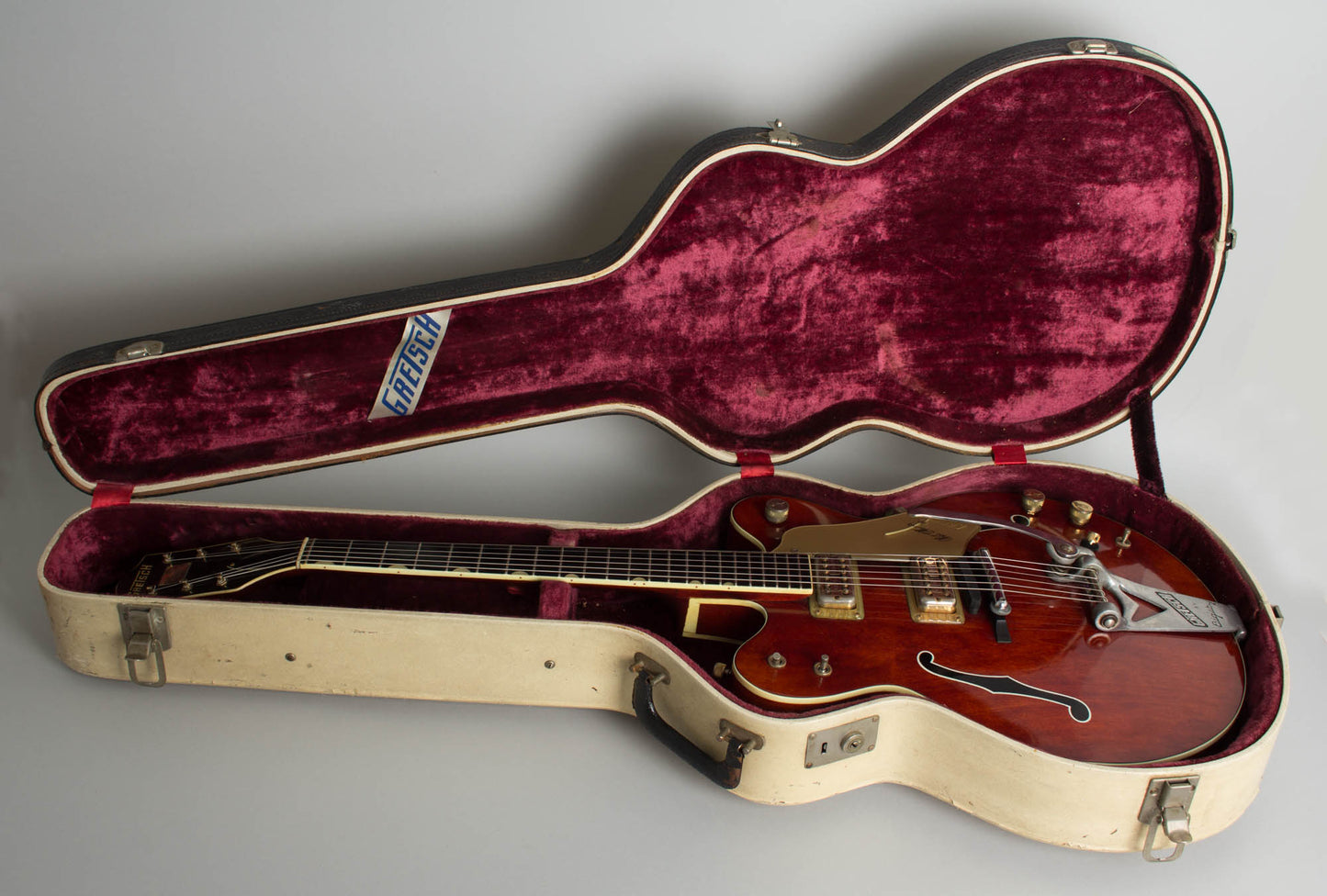 Gretsch Model 6120 Chet Atkins Nashville Thinline Hollow Body Electric Guitar (1965)