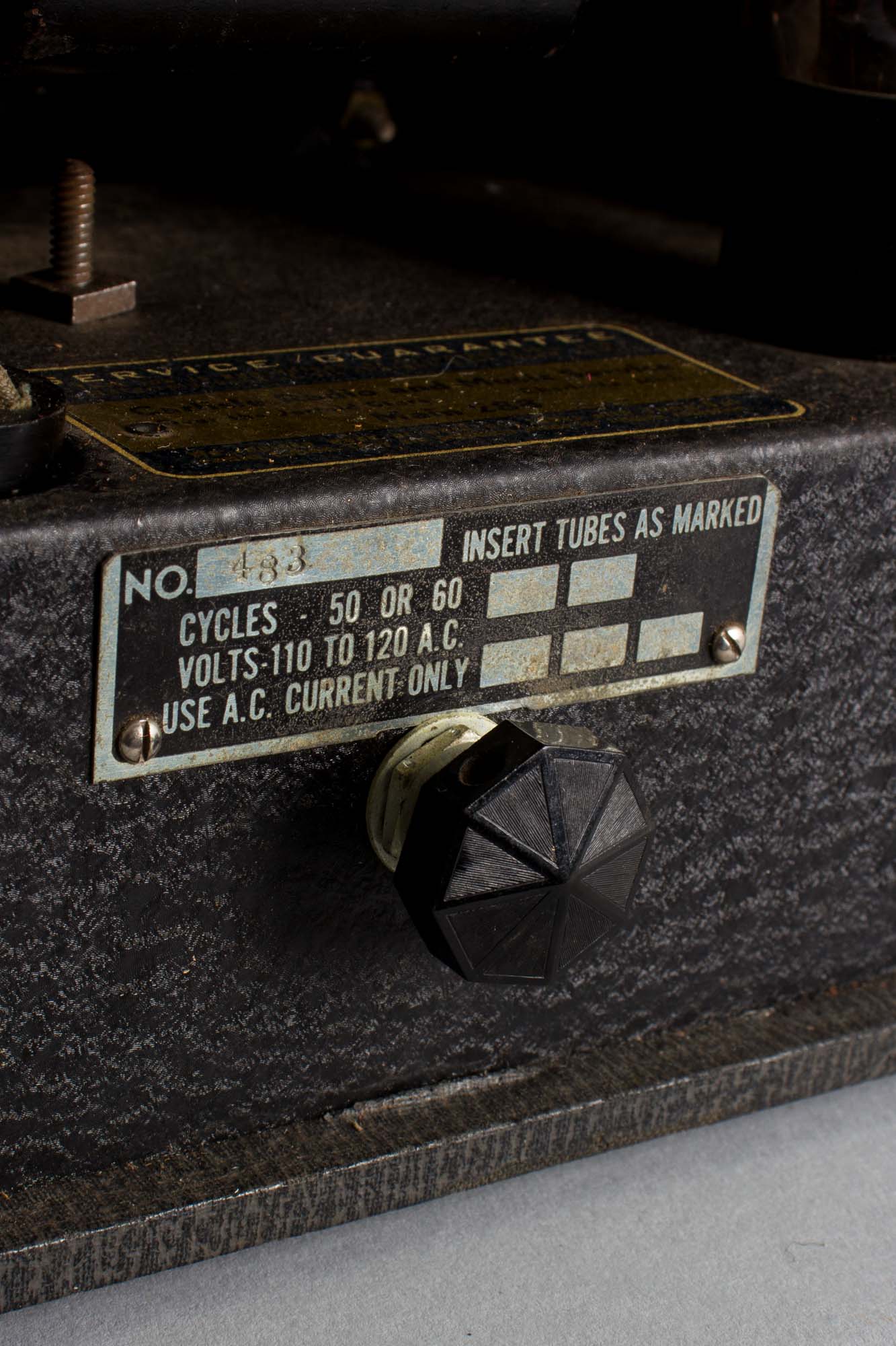 National-Dobro Tube Amplifier (1935)