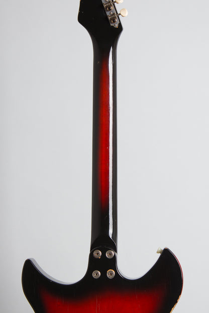 Harmony Silvertone Model 1453 Thinline Hollow Body Electric Guitar (1968)