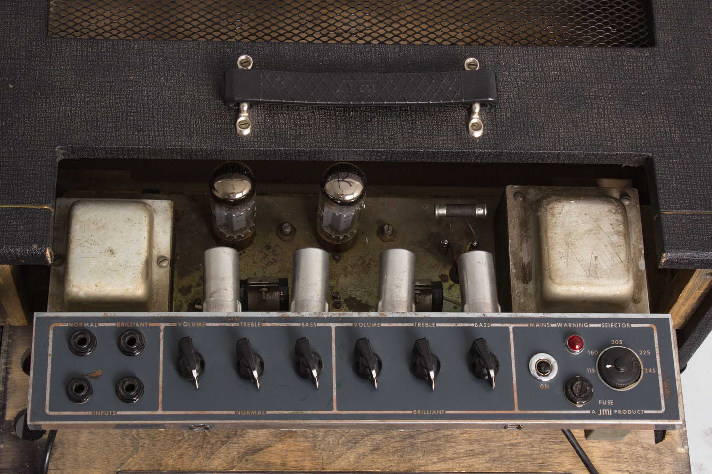 Vox AC-50 with Reproduction Cabinet Piggyback Tube Amplifier (1965-6)