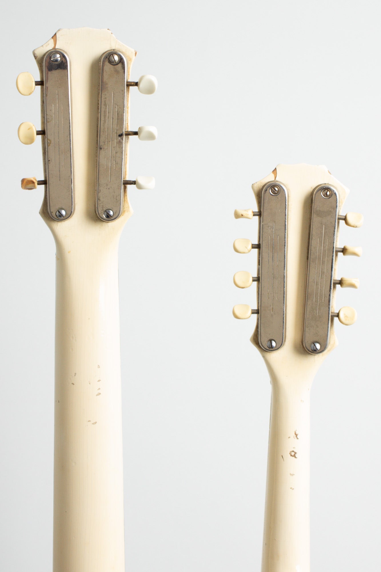 King Whitley Handmade Doubleneck Mandolin Solid Body Electric Guitar (1950s)