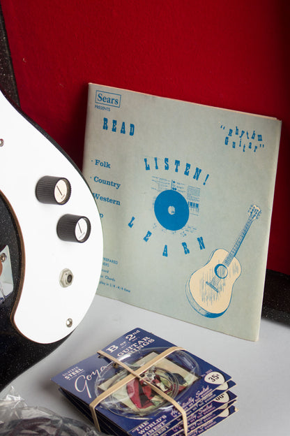 Danelectro Silvertone Model 1448 Amp-In-Case Set Semi-Hollow Electric Guitar (1965)