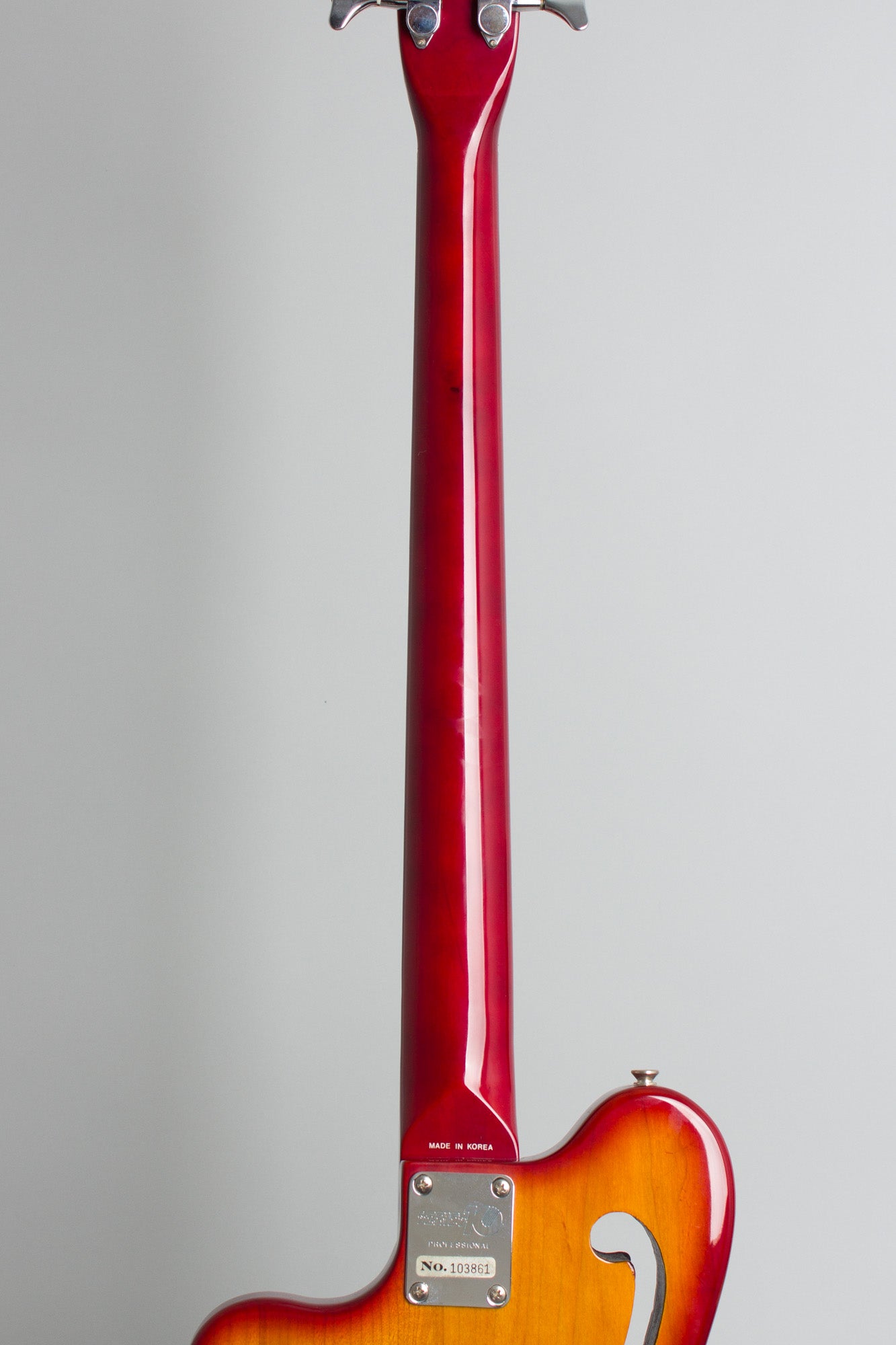 Series 10 Professional Ampeg style Solid Body Electric Bass Guitar (1990)