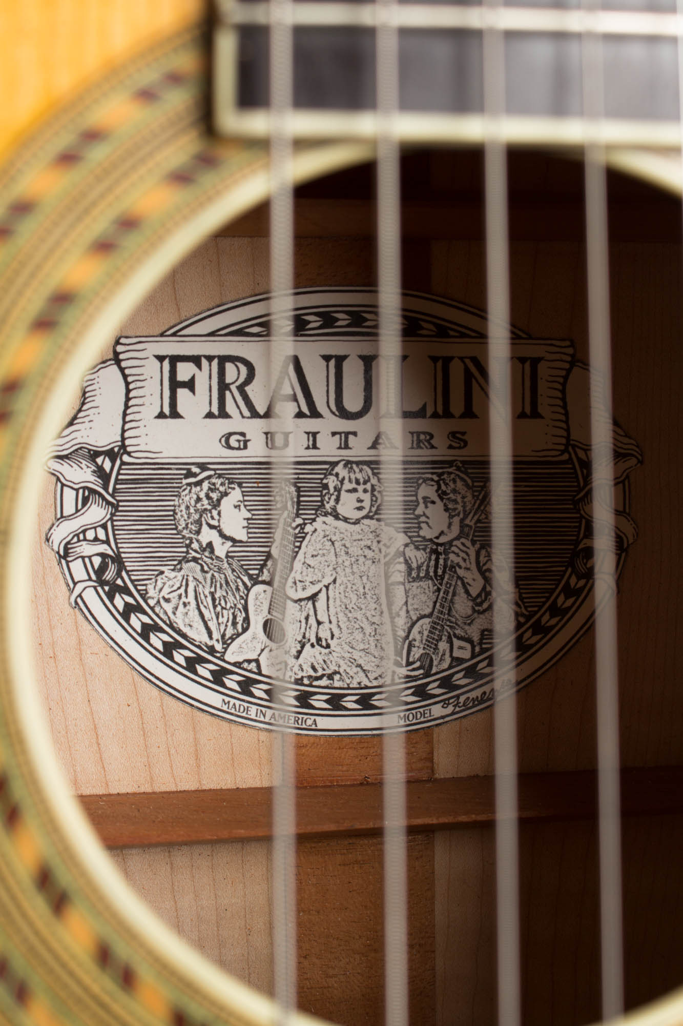 Fraulini Fenezia Flat Top Acoustic Guitar