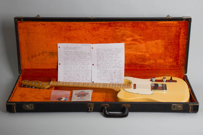 Fender Telecaster Owned and Used by Tom Verlaine Solid Body Electric Guitar (1971)