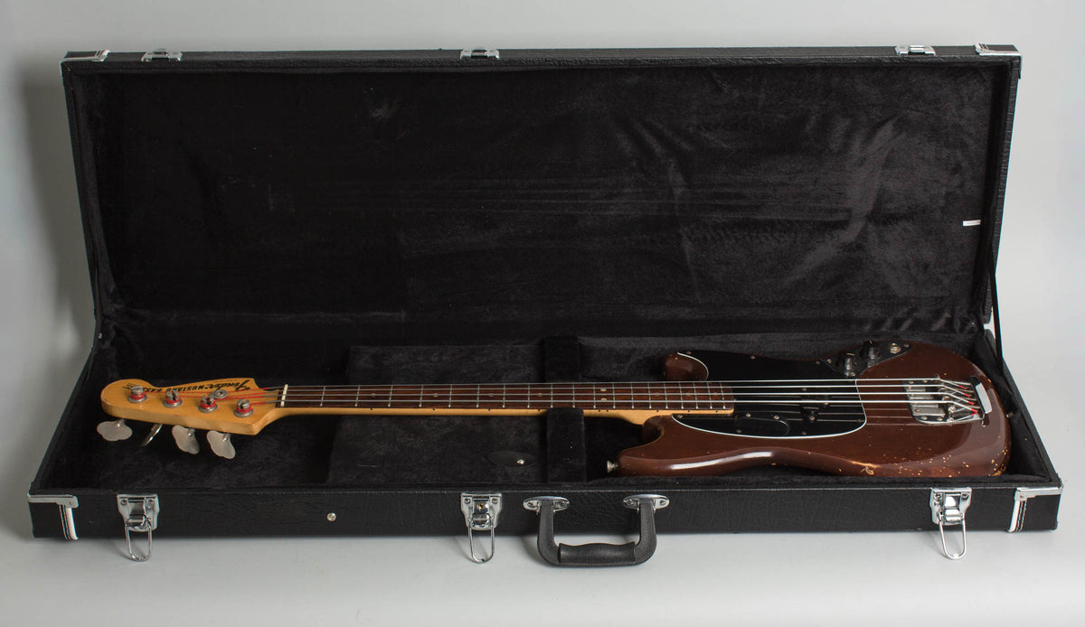 Fender Mustang Solid Body Electric Bass Guitar (1975)