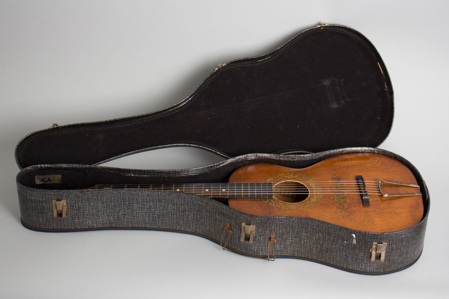 Oscar Schmidt Stella Concert Size Flat Top Acoustic Guitar (1930s)