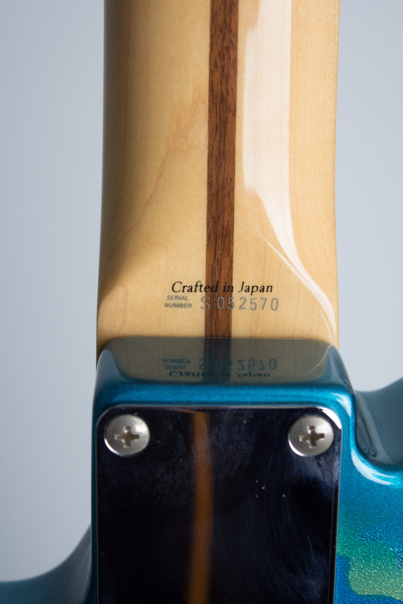 Fender Blue Floral Telecaster Solid Body Electric Guitar (2006)