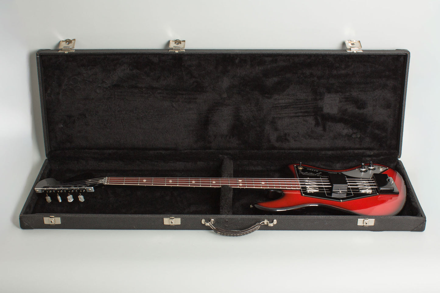 Wandre Tigre Semi-Hollow Body Electric Bass Guitar (1965)
