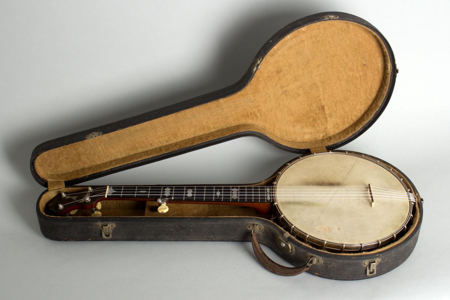 W. A. Cole Washburn Style 1135 Eclipse 5 String Banjeurine Banjo (1912)