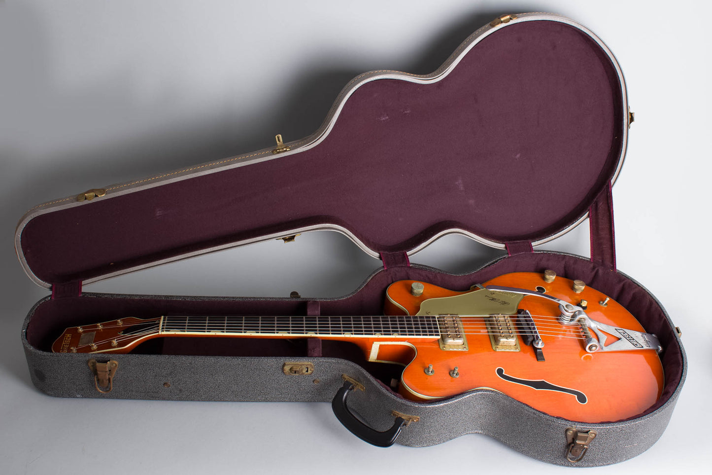 Gretsch Model 6120 Chet Atkins Hollowbody Thinline Hollow Body Electric Guitar (1965)