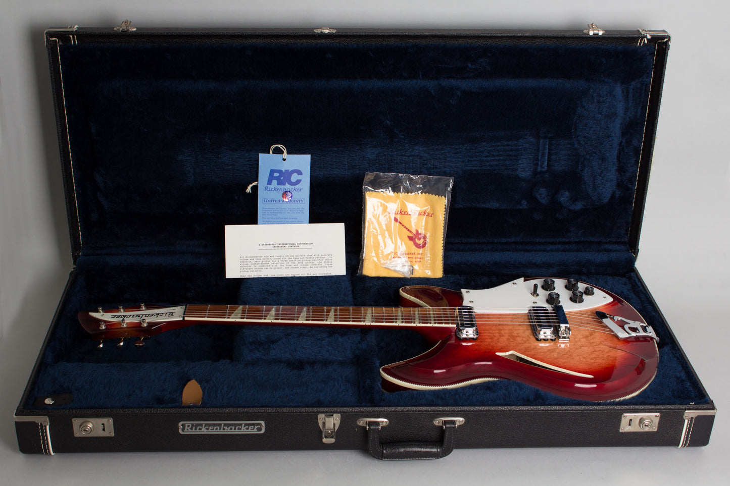 Rickenbacker Model 381 V69 Semi-Hollow Body Electric Guitar (1991)