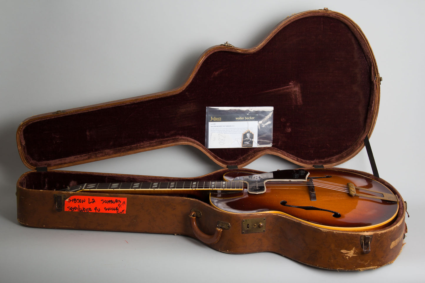Gibson L-12P Formerly Owned By Steely Dan's Walter Becker Arch Top Acoustic Guitar (1947)