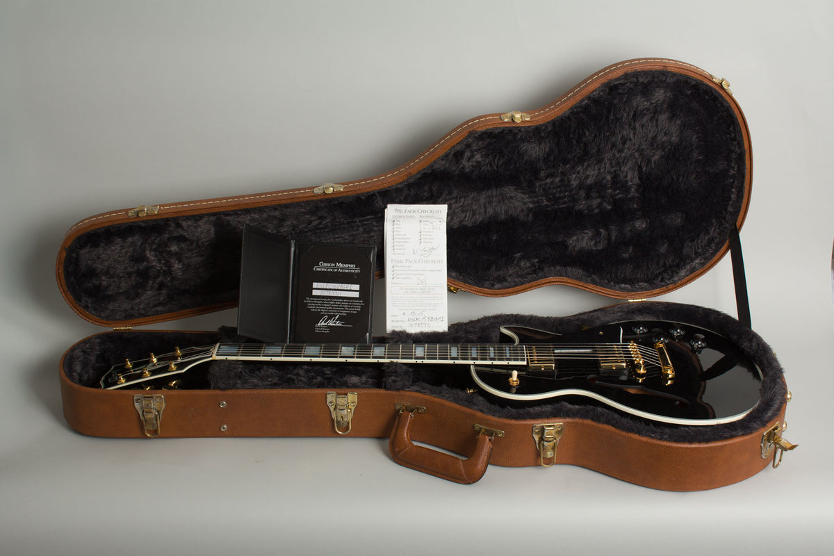 Gibson ES-Les Paul Custom Semi-Hollow Body Electric Guitar (2015)