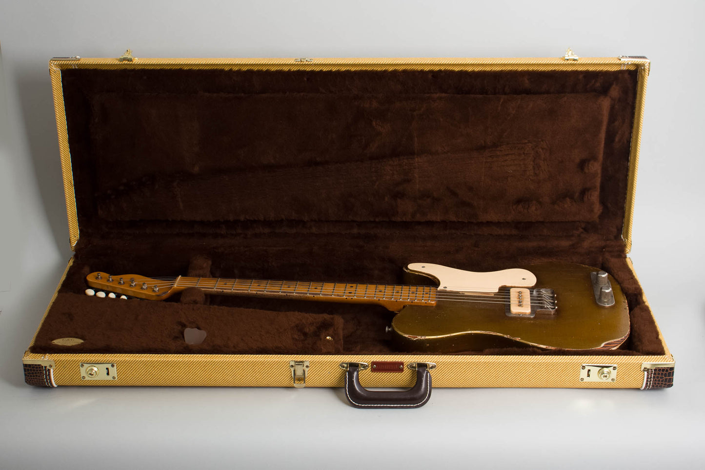Nacho Guitars Nachocaster Gold Top 1949 Prototype Style Solid Body Electric Guitar (2018)
