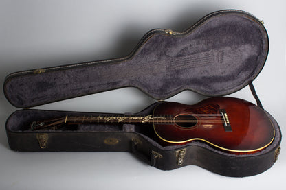 Harmony Supertone Gene Autry Round Up Flat Top Acoustic Guitar (1940)