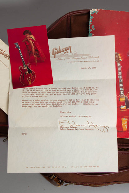 Gibson ES-355TD-SV Semi-Hollow Body Electric Guitar (1961)