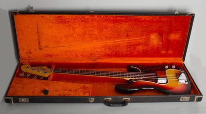 Fender Precision Bass Solid Body Electric Bass Guitar (1966)
