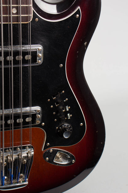 Hagstrom H-8 8-String Bass Solid Body Electric Bass Guitar (1968)
