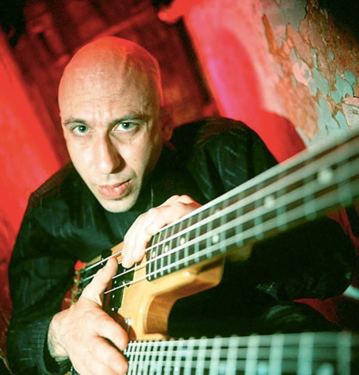 Doug Henderson Custom Double Neck built for and extensively used by Elliott Sharp Solid Body Electric Guitar (1991)