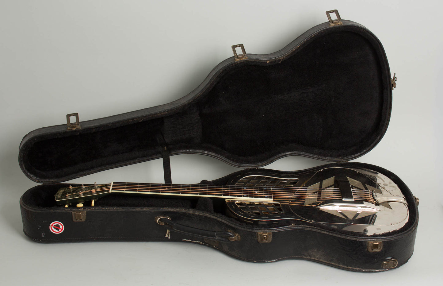 National Tricone Exploding Palm Tree Resophonic Guitar (1937)