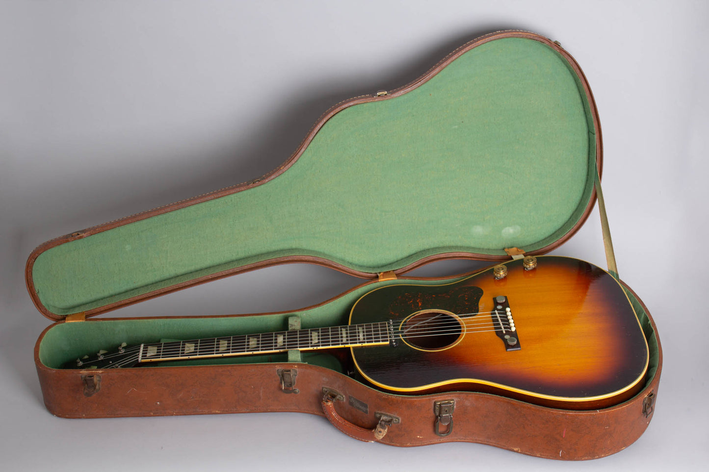Gibson J-160E Flat Top Acoustic-Electric Guitar (1955)