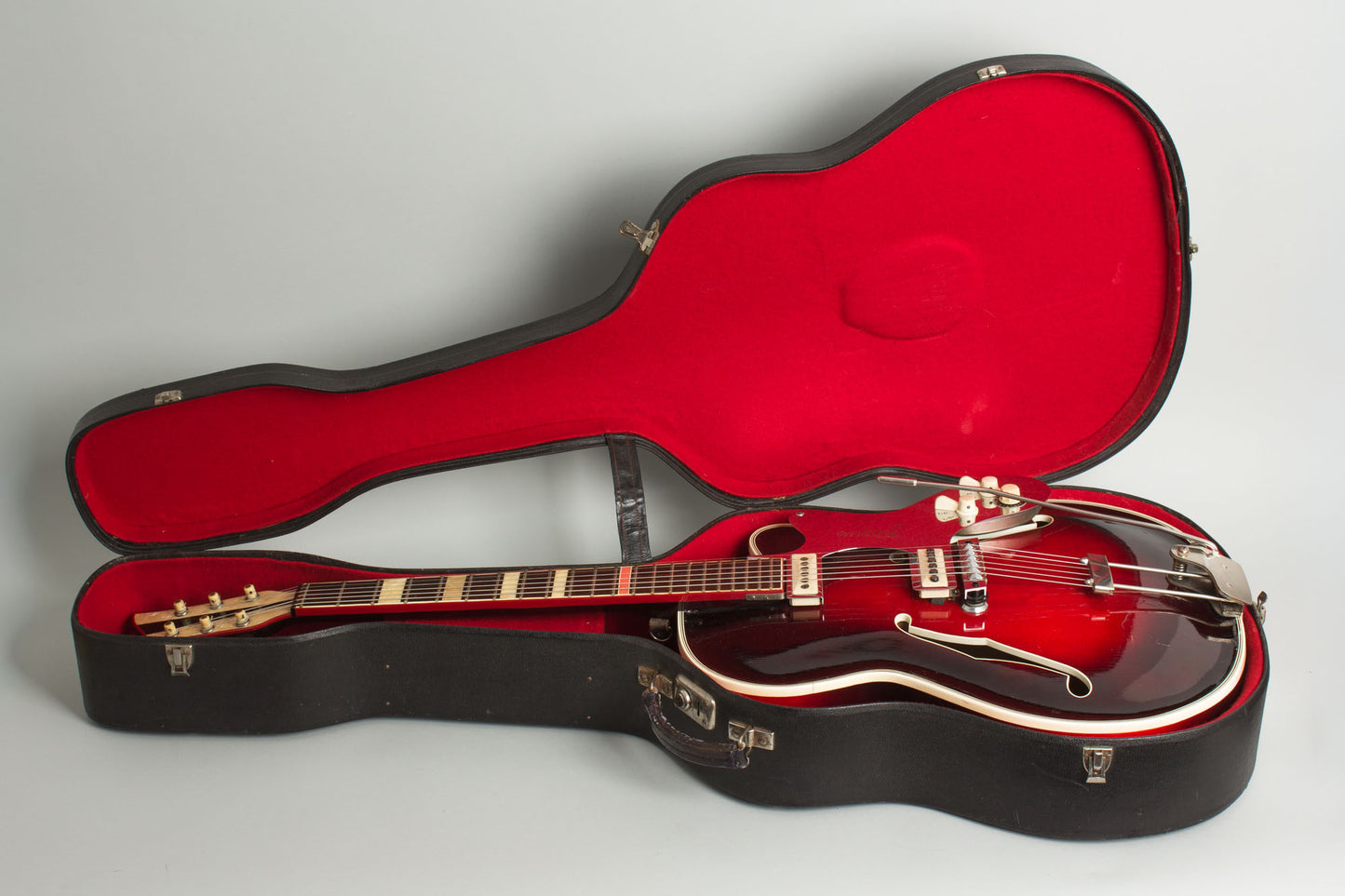 Framus Grand Star Black Rose Model 5/125 Arch Top Hollow Body Electric Guitar (1962)