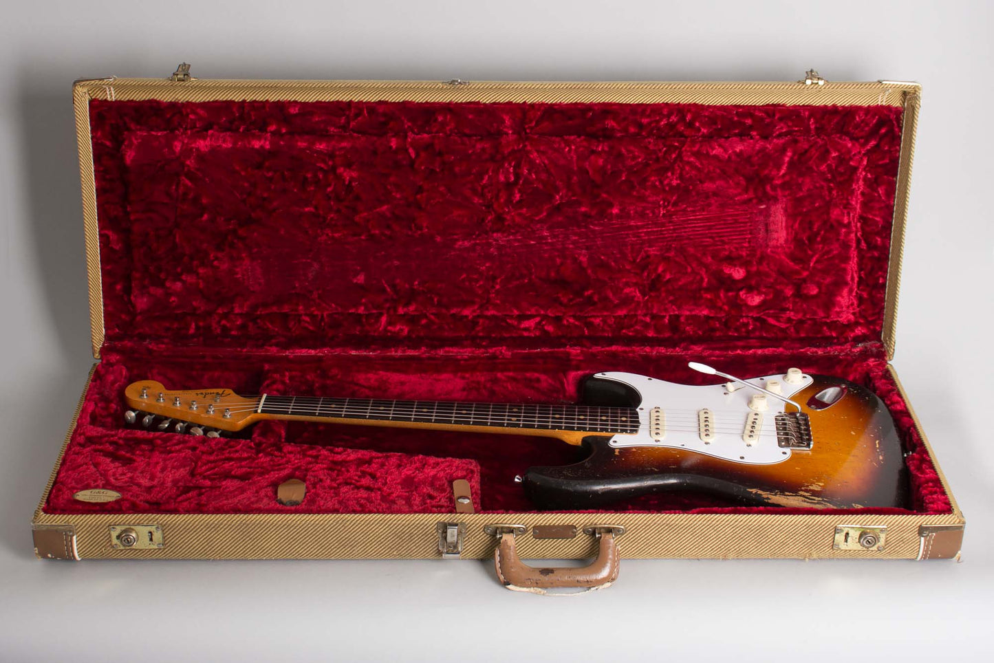 Fender Stratocaster Solid Body Electric Guitar (1963)