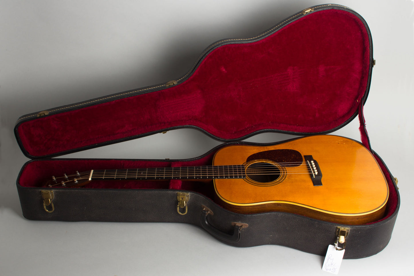 C. F. Martin D-28 with T.J. Thompson top formerly owned by Ry Cooder Flat Top Acoustic Guitar (1935)
