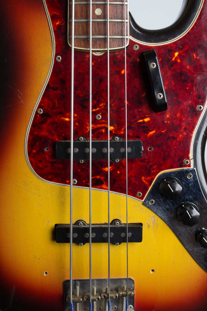 Fender Jazz Bass Solid Body Electric Bass Guitar (1966)