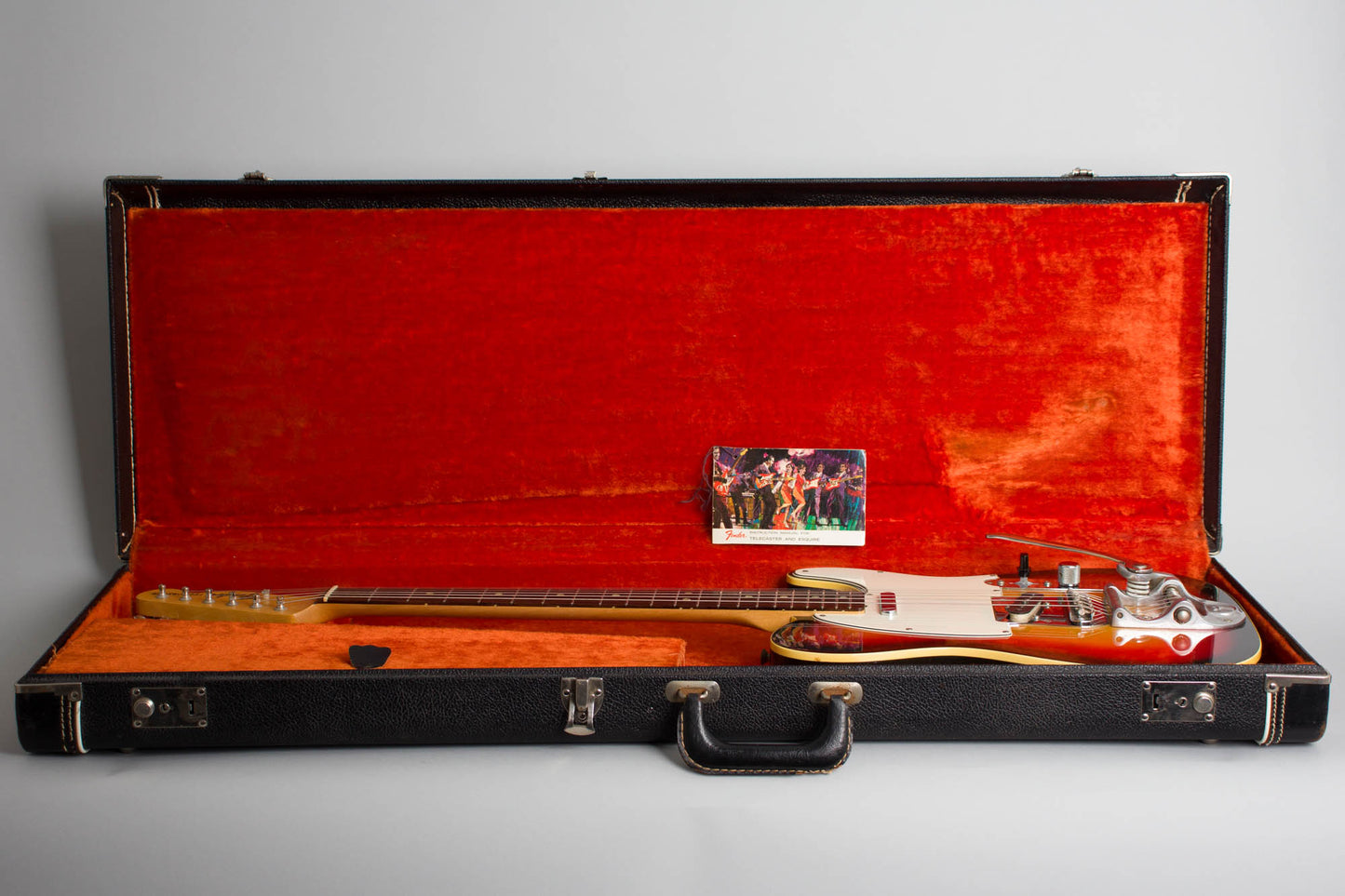 Fender Telecaster Custom with Bigsby Solid Body Electric Guitar (1968)