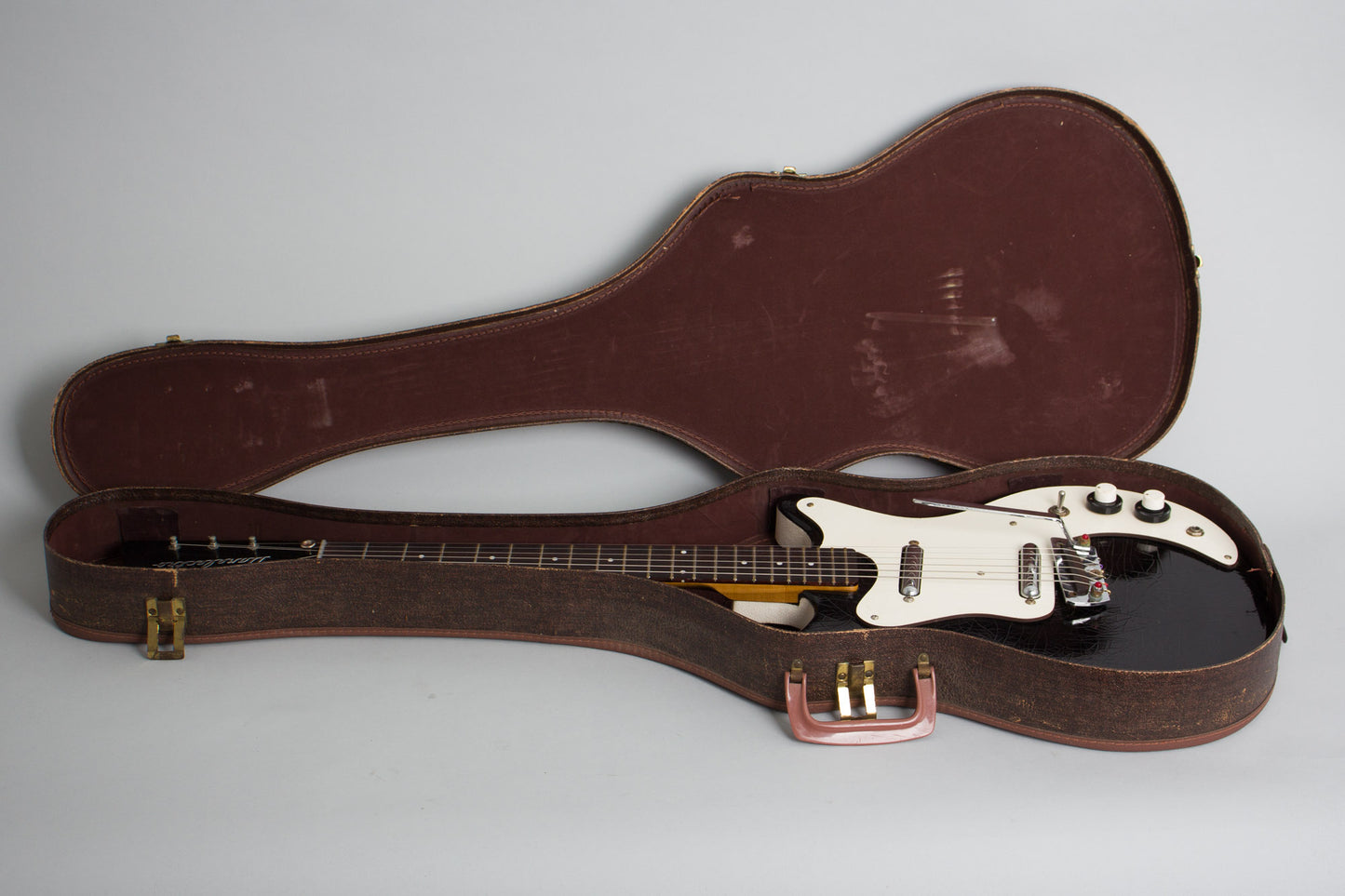 Danelectro Model 4021 Hand Vibrato Semi-Hollow Body Electric Guitar