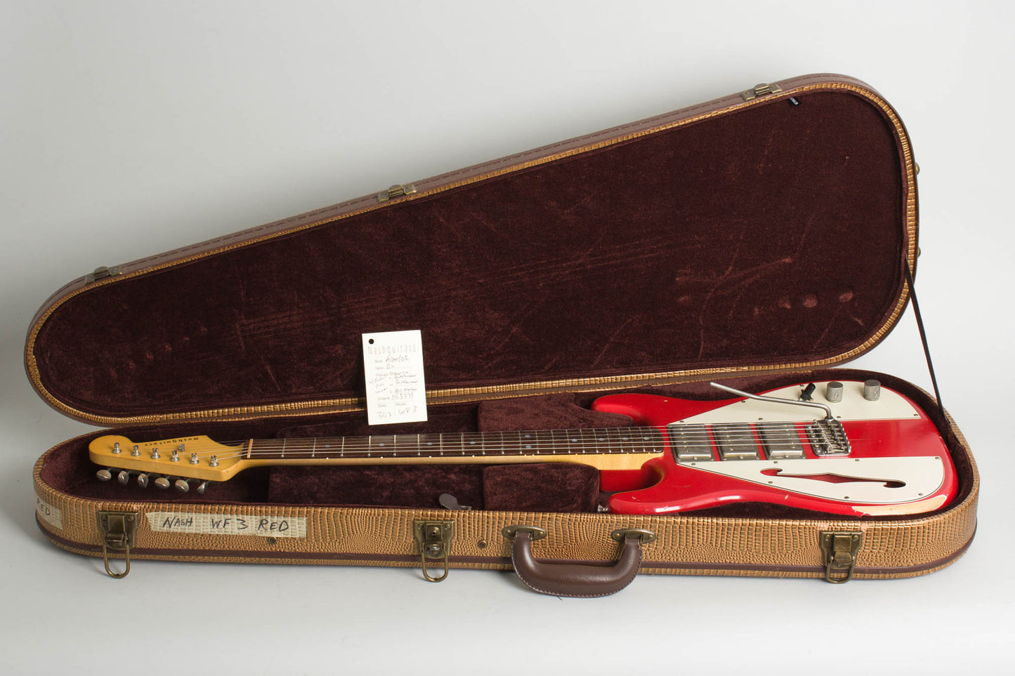 Nash Wayfarer W-3 Semi-Hollow Body Electric Guitar (2017)