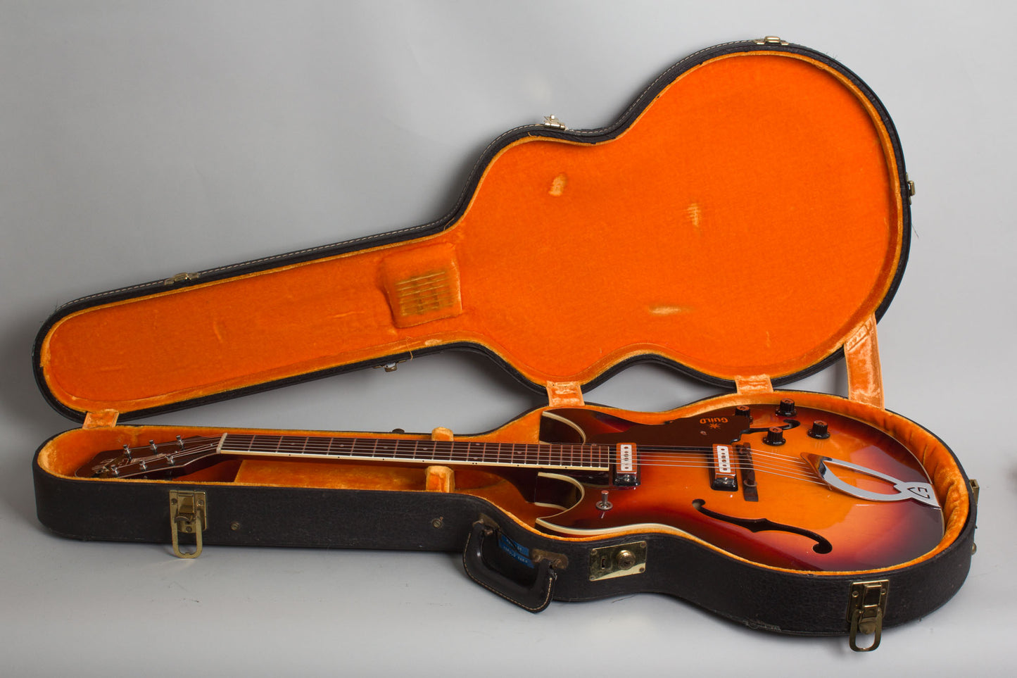 Guild Studio S-302 Thinline Hollow Body Electric Guitar (1968)