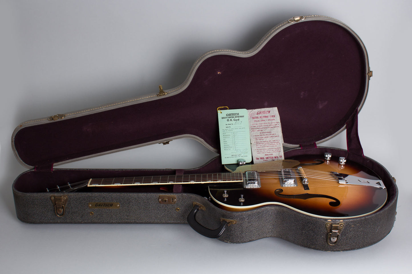 Gretsch Model 6117 Double Anniversary Arch Top Hollow Body Electric Guitar (1962)