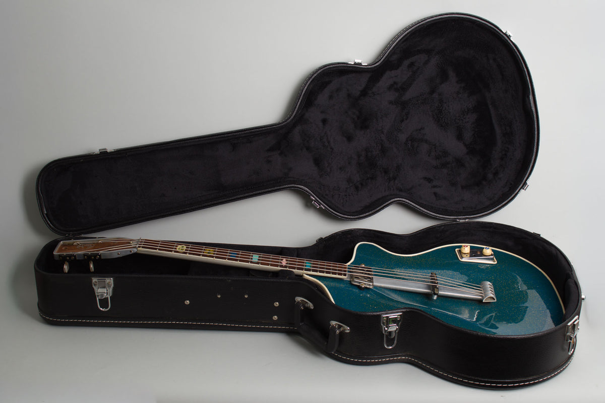 Wandre Waid Bass Semi-Hollow Body Electric Bass Guitar (1962)