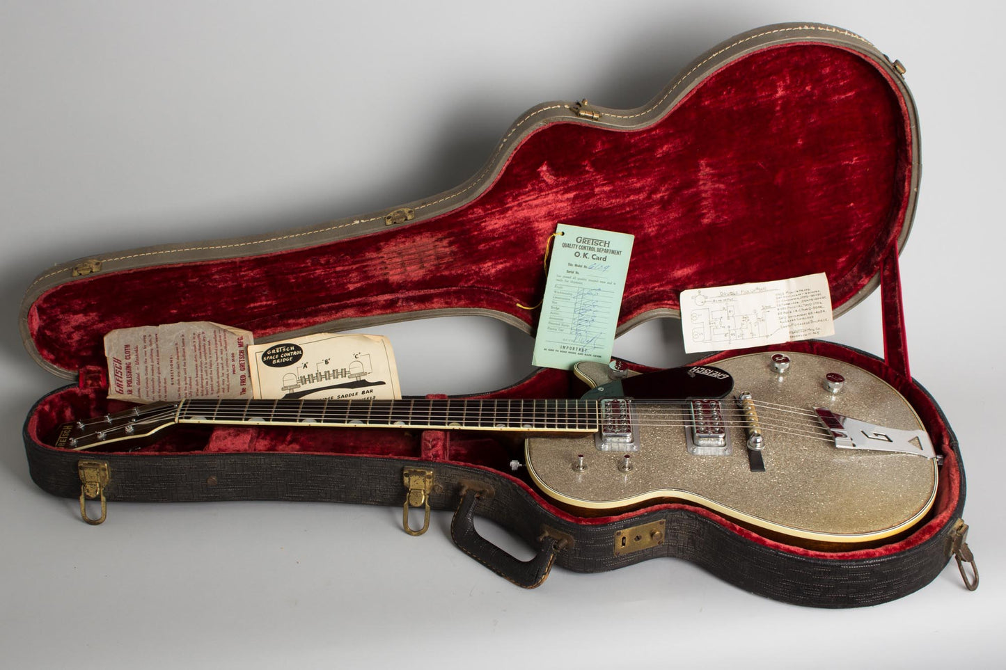 Gretsch Silver Jet Solid Body Electric Guitar (1960)