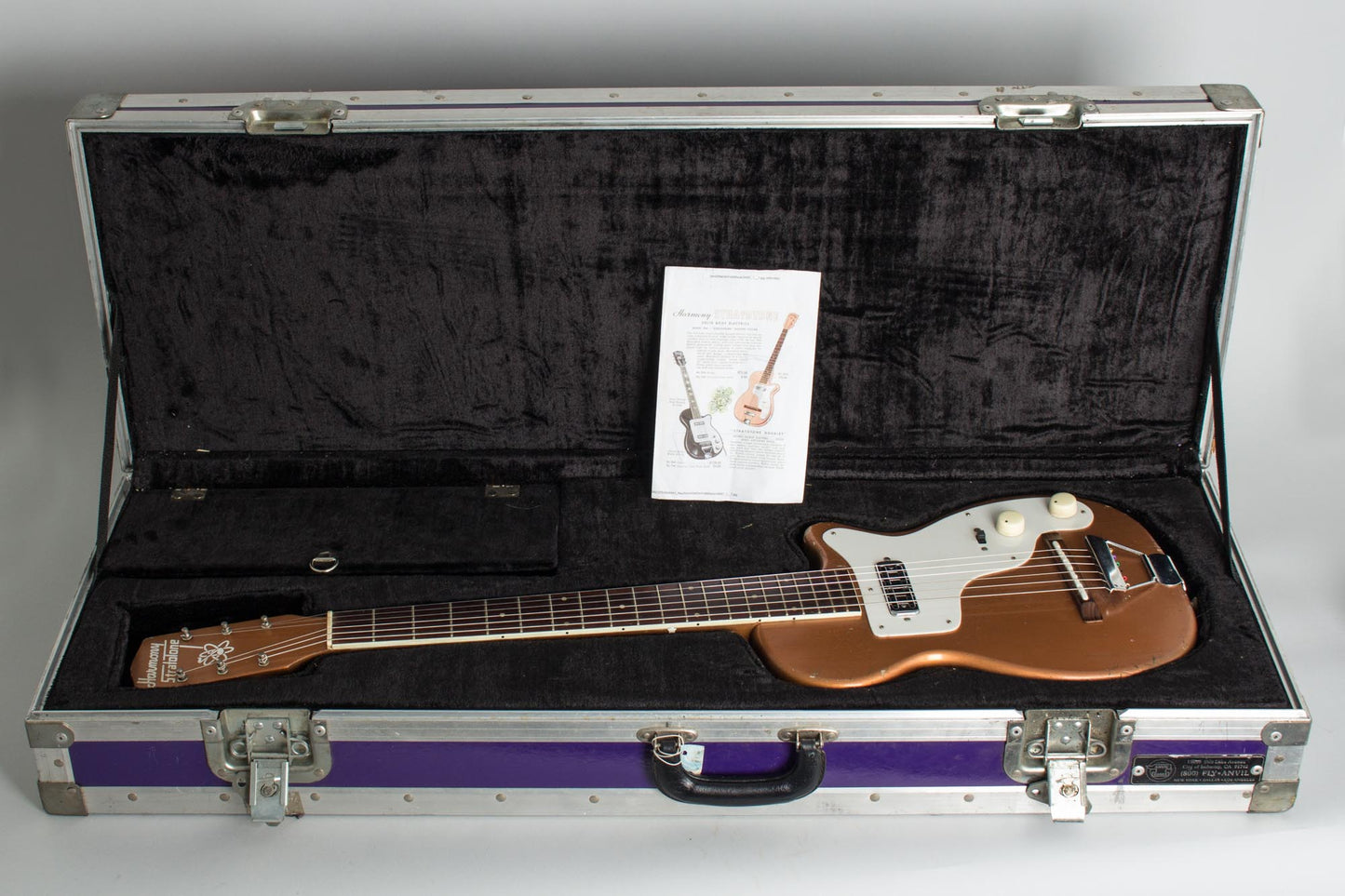 Harmony H-44 Stratotone, previously owned by Tracy Bonham Solid Body Electric Guitar (1957)