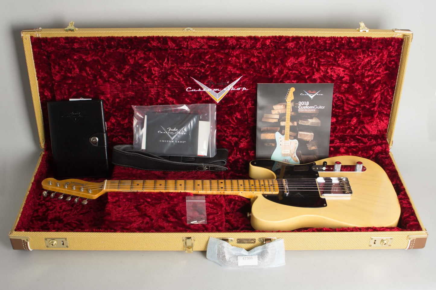 Fender Nocaster Custom Shop Relic Solid Body Electric Guitar (2018)
