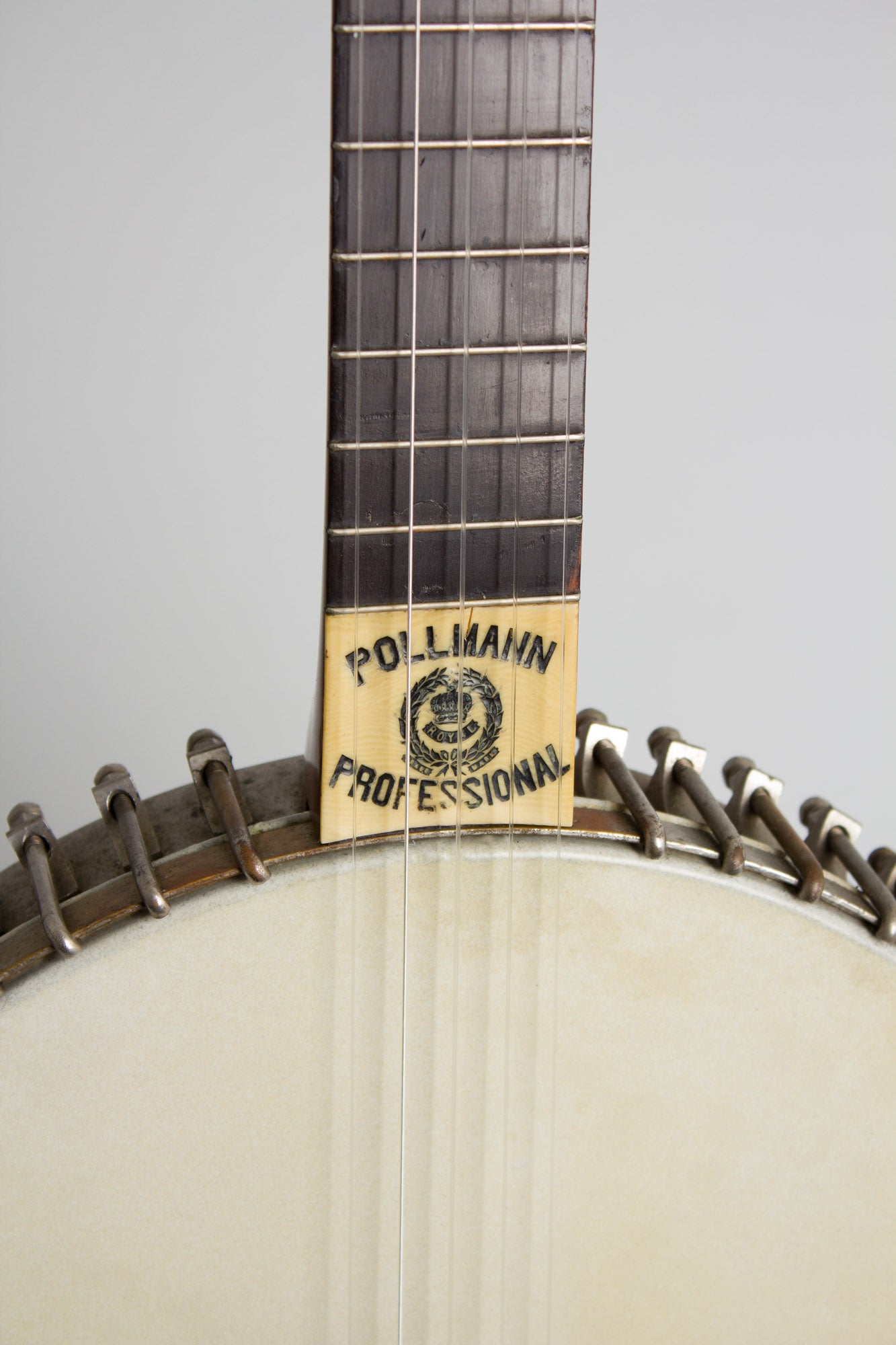 August Pollmann Royal Professional 50-bracket 5 String Banjo (1890)