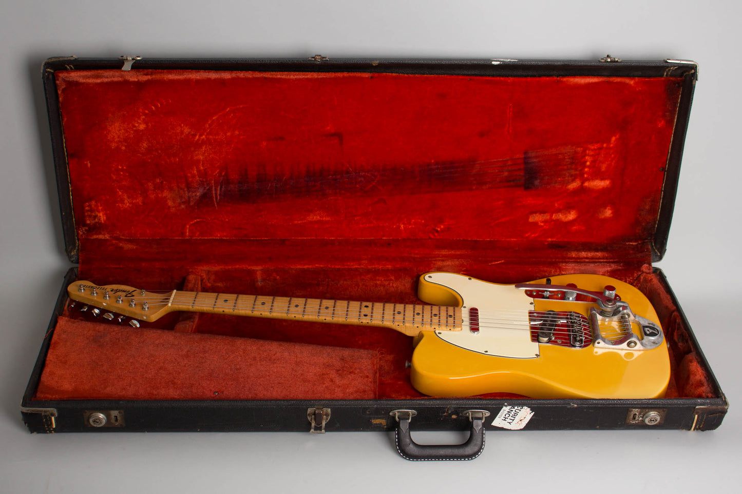 Fender Telecaster with Bigsby Solid Body Electric Guitar (1969)