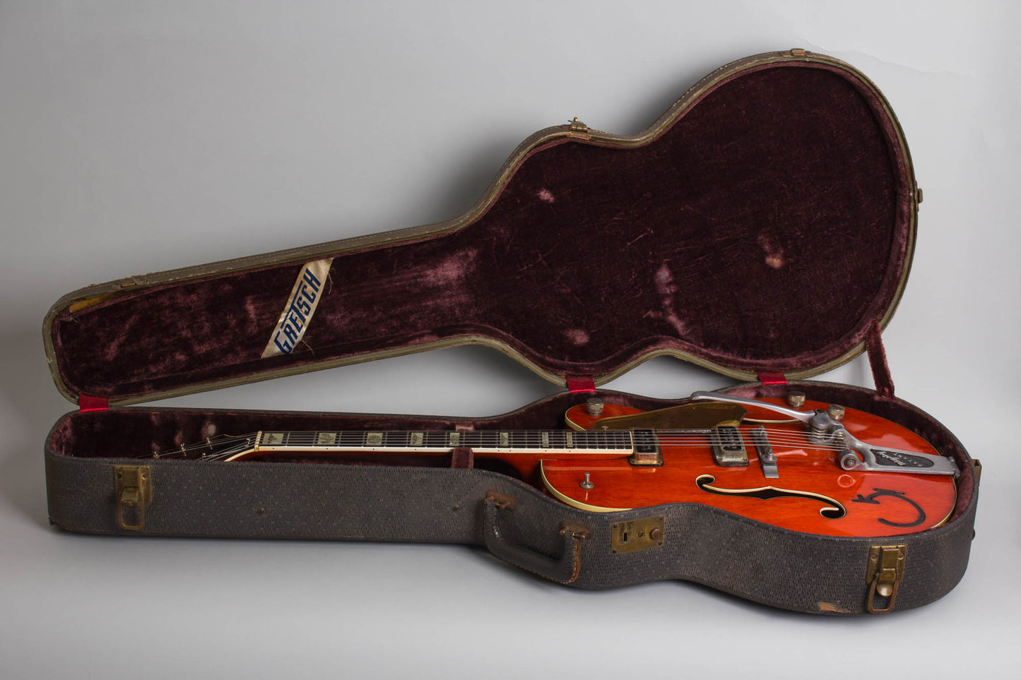 Gretsch Model 6120 Chet Atkins Hollow Body Arch Top Hollow Body Electric Guitar (1956)