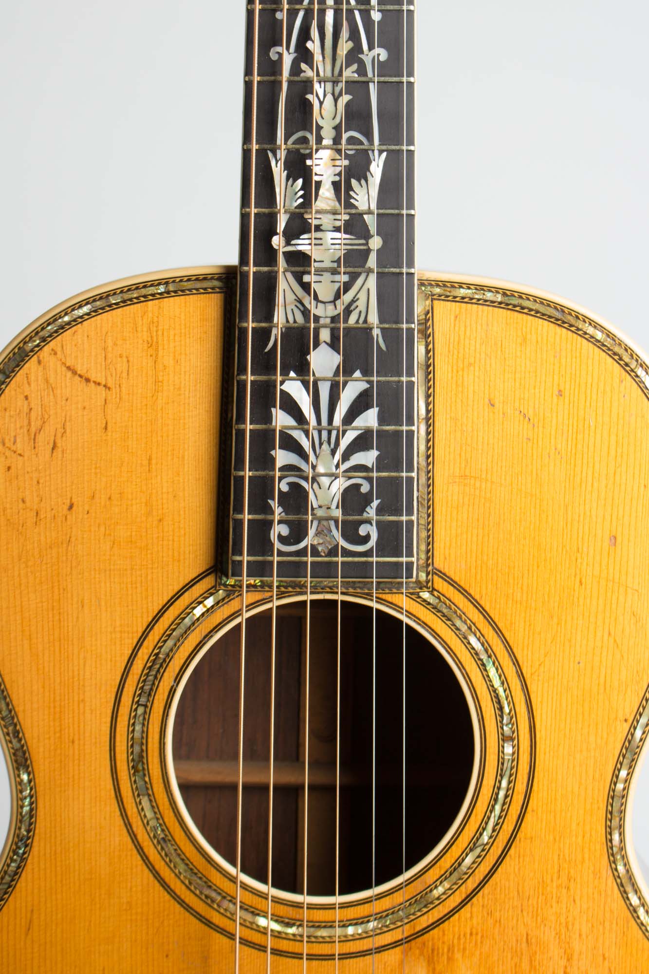 Larson Brothers Stahl Artist Special Style 9 Flat Top Acoustic Guitar (1925)