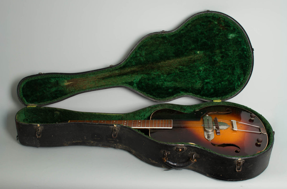 Dobro Electric Spanish Arch Top Hollow Body Electric Guitar (1936)