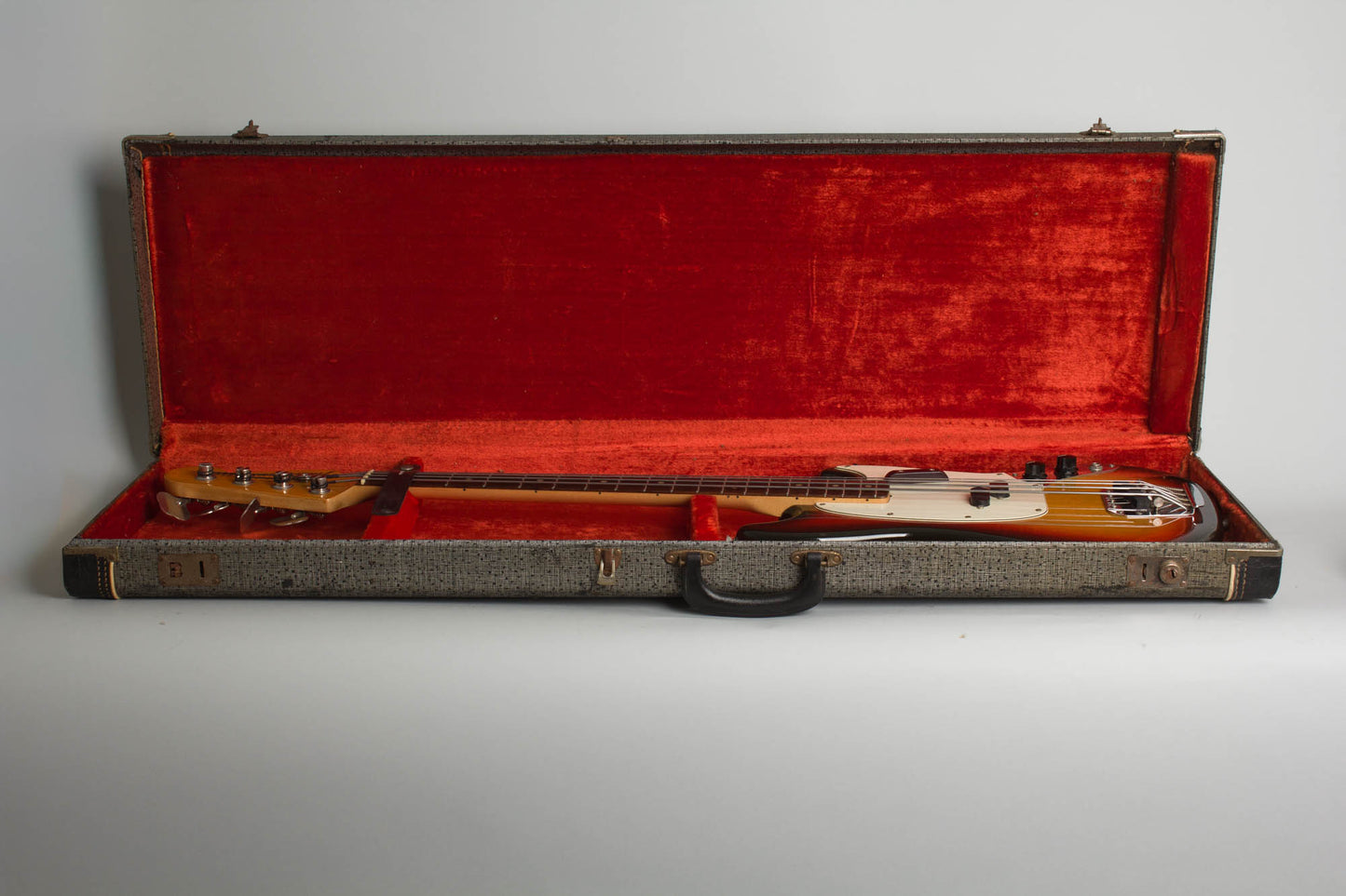 Fender Mustang Solid Body Electric Bass Guitar (1973)