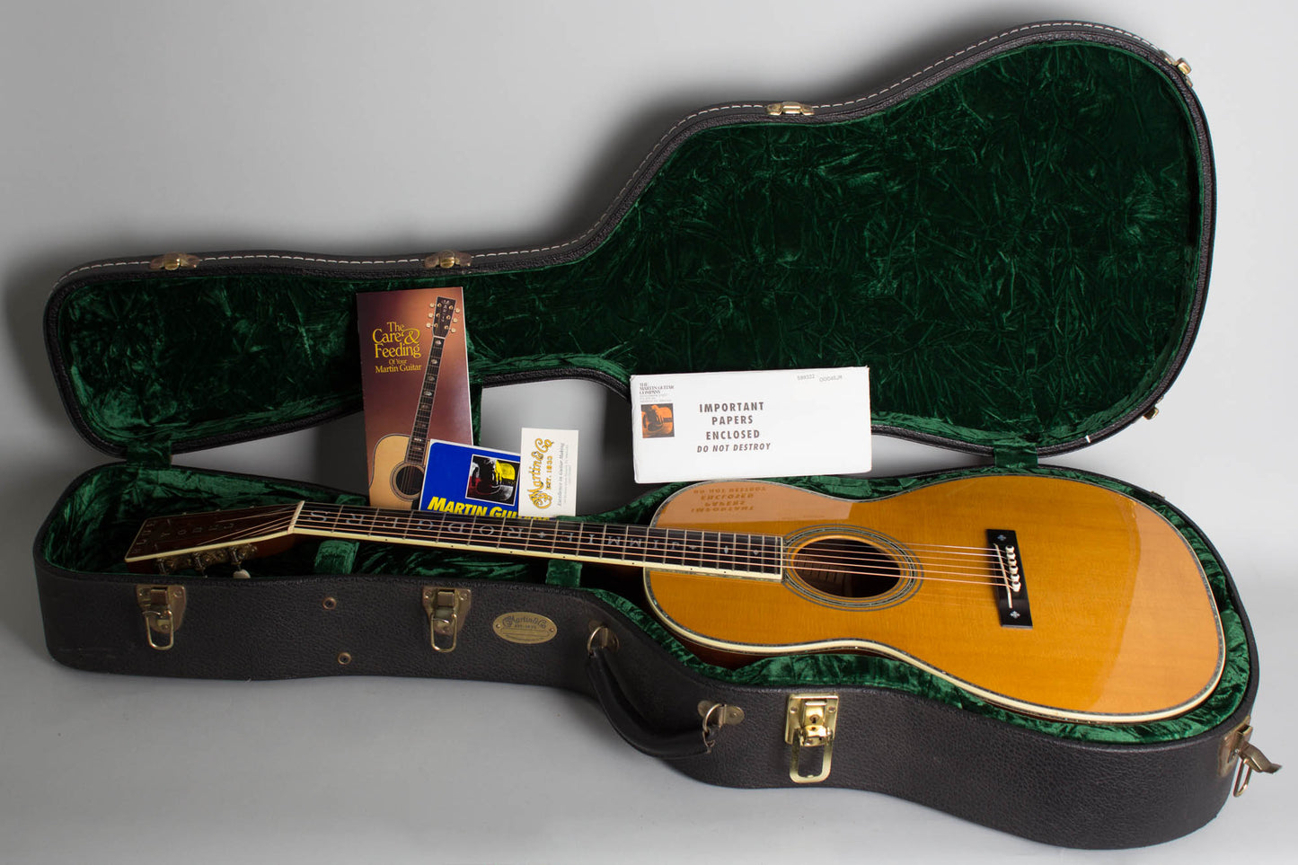 C. F. Martin 000-45 Jimmie Rodgers Flat Top Acoustic Guitar (1997)