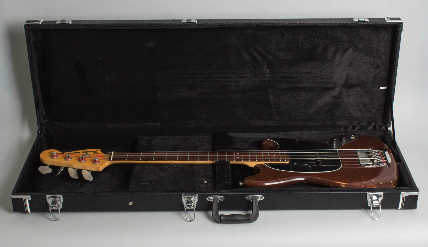 Fender Mustang Solid Body Electric Bass Guitar (1975)